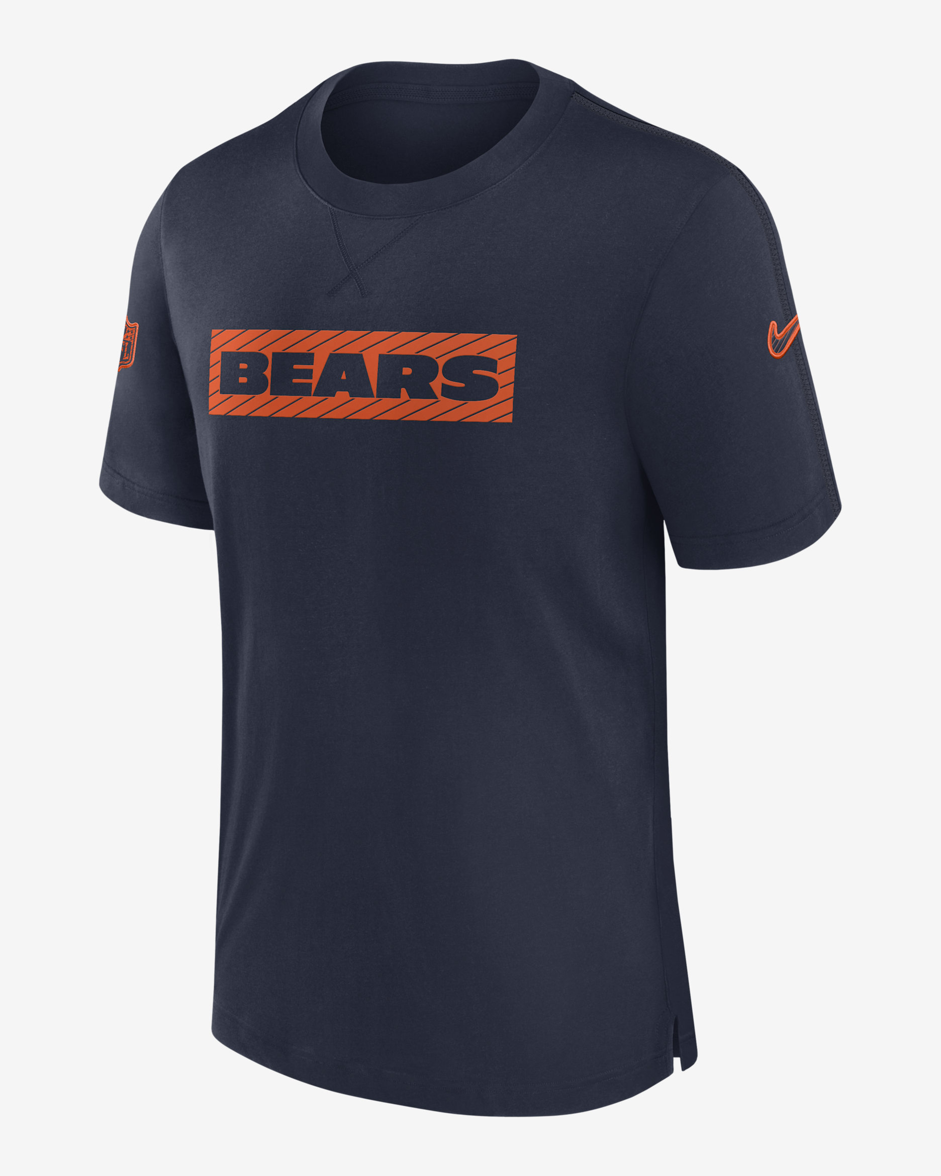 Chicago Bears Sideline Player Men's Nike Dri-FIT NFL T-Shirt. Nike.com